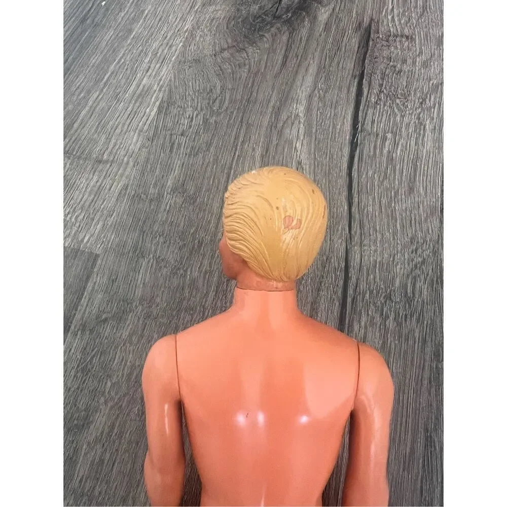 VINTAGE 1968 KEN DOLL WITH BLONDE HAIR MATTEL IN GOOD CONDITION